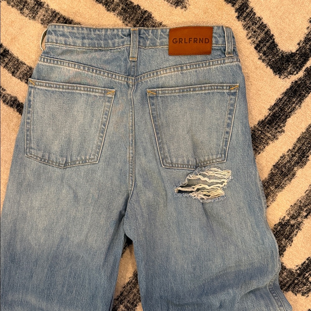 GRLFRND Austen High Rise Curve Jeans Size 25 - Picture 12 of 13